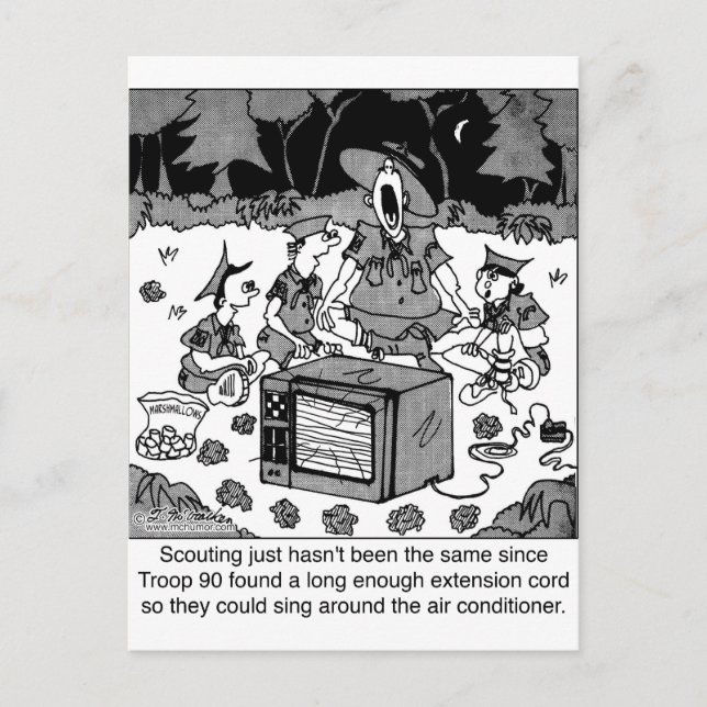 Cartão Postal Vigilância com aparelhos de ar condicionado (Frente)