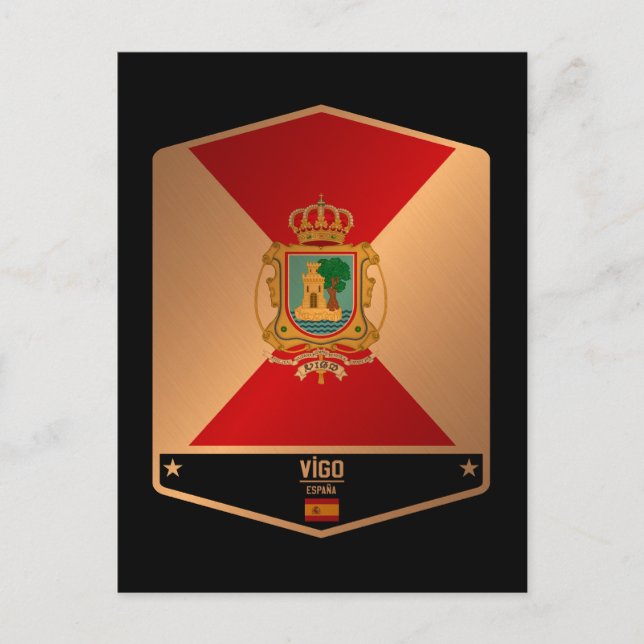 Cartão Postal Vigo (Frente)