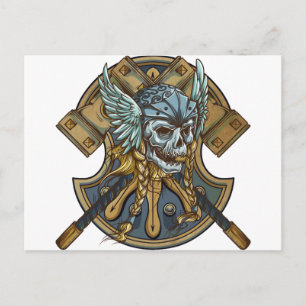 Cartão Postal Viking