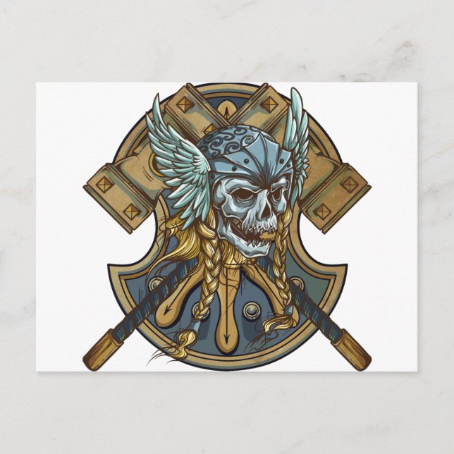 Cartão Postal Viking (Frente)