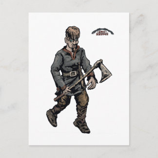 Cartão Postal Viking warrior