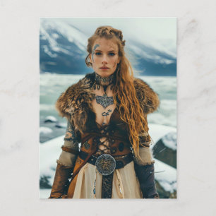 Cartão Postal Viking Women Eterno Warriors