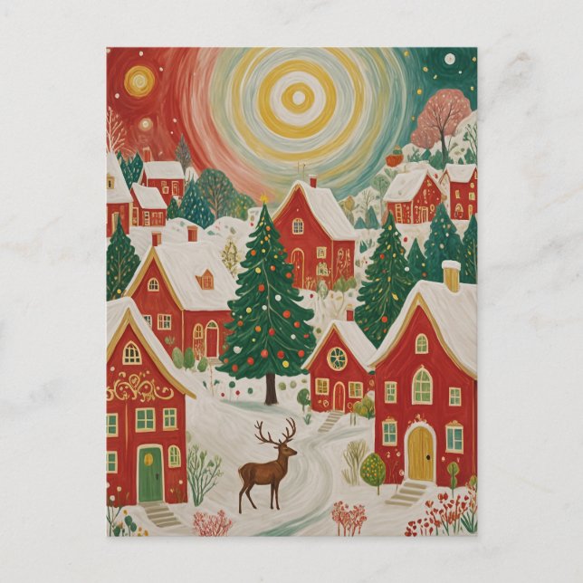 Cartão Postal Vila de Natal (Frente)