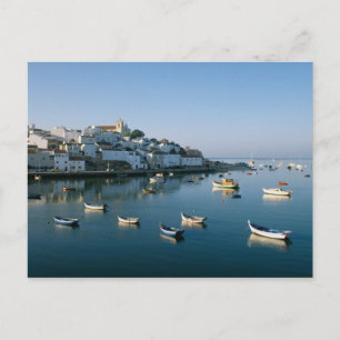 Cartão Postal Vila de Pesca de Ferragudo, Algarve, Portugal 2