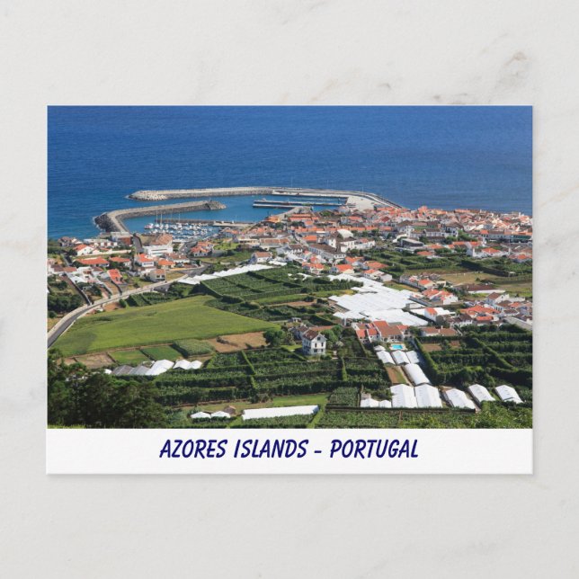 Cartão Postal Vila Franca do Campo (Frente)