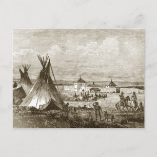 Cartão Postal Vila Indiana