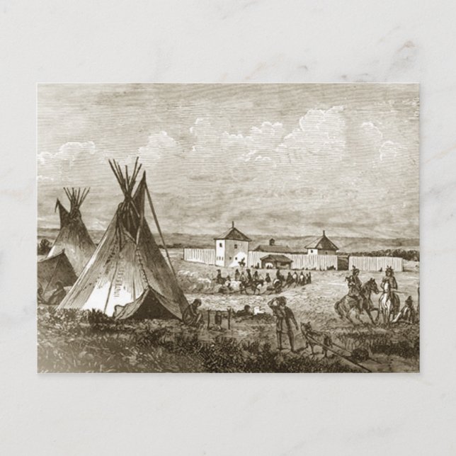 Cartão Postal Vila Indiana (Frente)