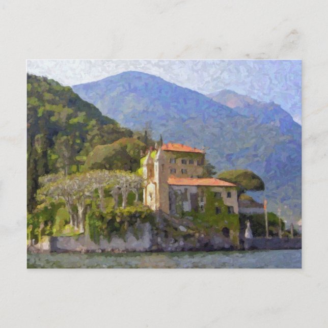 Cartão Postal Villa Balbianello, Lago Como Postcard (Frente)