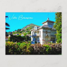 Cartão Postal Villa Bernasconi Cernobbio Lake Como Itália