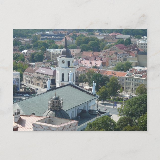 Cartão Postal Vilnius (Frente)