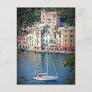 Cartão Postal Vim para Portofino, Cartão-postal Italia