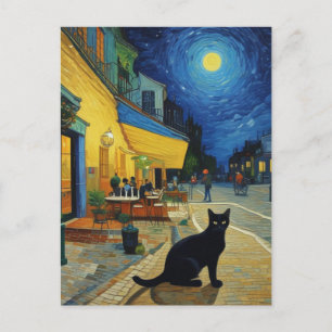 Cartão Postal Vincent Cat Gogh