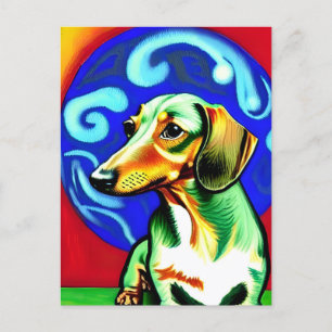 Cartão Postal Vincent Van Dog