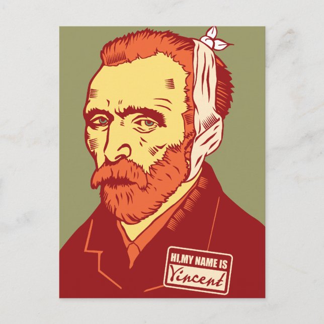 Cartão Postal Vincent Van Gogh (Frente)