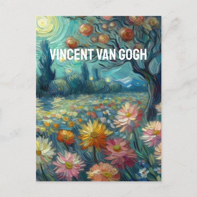 Cartão Postal vincent van gogh (Frente)