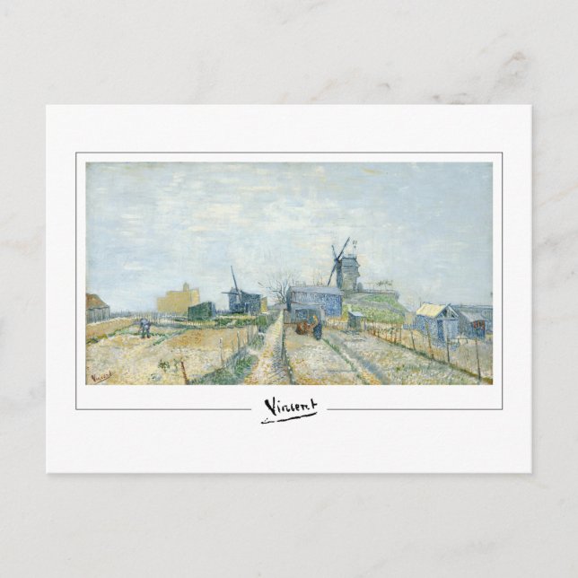 Cartão Postal Vincent Van Gogh #11 - Arte Refinada (Frente)