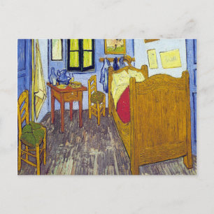 Cartão Postal Vincent van Gogh 1888 O Quarto em Arles
