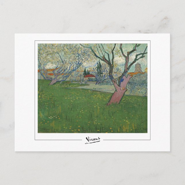 Cartão Postal Vincent Van Gogh #24 - Arte Refinada (Frente)