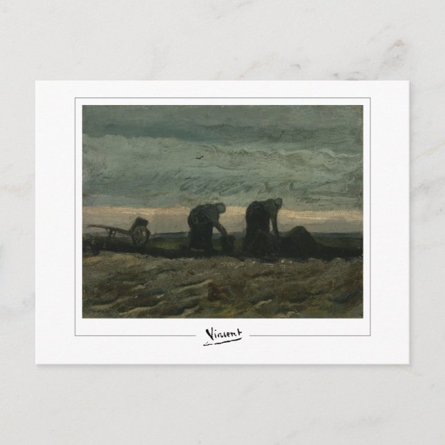 Cartão Postal Vincent Van Gogh #37-3 - Belas Artes (Frente)