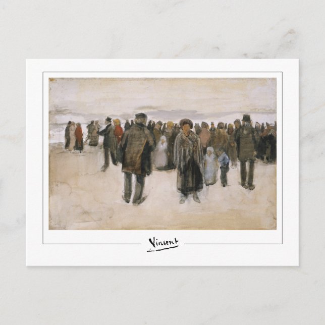 Cartão Postal Vincent Van Gogh #450-3 - Belas Artes (Frente)