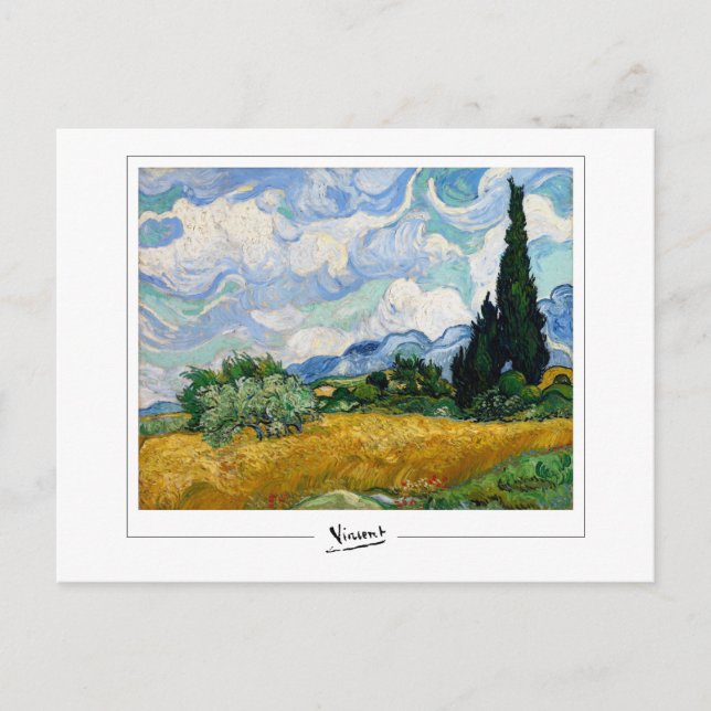 Cartão Postal Vincent Van Gogh #6 - Arte Refinada (Frente)