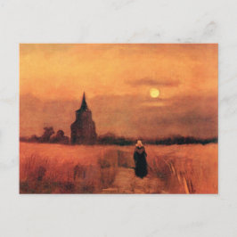 Cartão Postal Vincent Van Gogh - A Antiga Torre Nos Campos