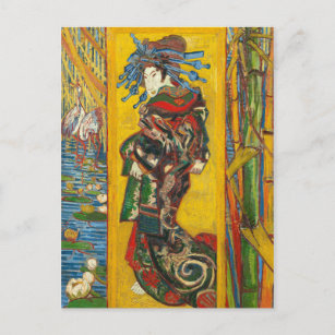 Cartão Postal Vincent Van Gogh A cortesã após Eisen