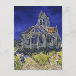 Cartão Postal Vincent Van Gogh - A Igreja em Auvers