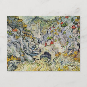 Cartão Postal Vincent van Gogh   a ravina do Peyroulets