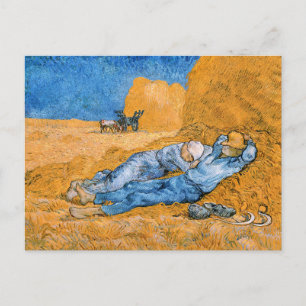 Cartão Postal Vincent van Gogh - A Sesta