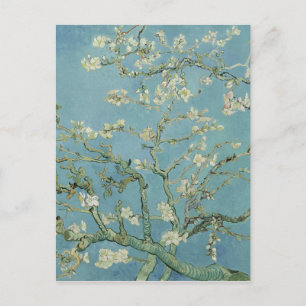 Cartão Postal Vincent Van Gogh Almond Blossom Pintura Floral