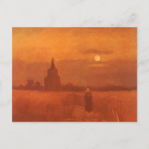 Cartão Postal Vincent van Gogh - Antiga Torre nos Campos