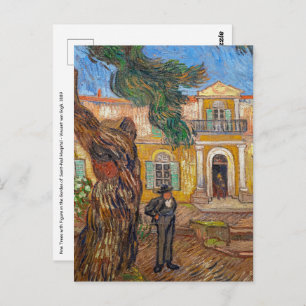 Cartão Postal Vincent Van Gogh - Asilo de Santo-Paul em Santo-Re
