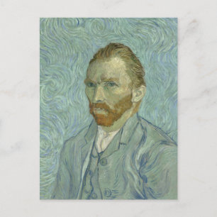 Cartão Postal Vincent Van Gogh autorretrato 1889