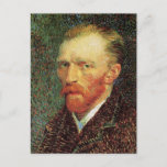 Cartão Postal Vincent van Gogh Autorretrato, Vintage Fine Art<br><div class="desc">Autorretrato de Vincent van Gogh. Van Gogh criou muitos autorretratos durante sua vida, foi um prolífico autoretratista, que se pintou trinta e sete vezes entre 1886 e 1889. Em todos esses autorretratos se choca que o olhar do pintor raramente nos é dirigido; mesmo quando é um olhar fixo, ele parece...</div>