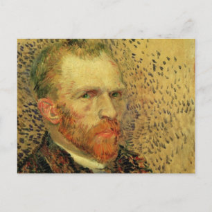 Cartão Postal Vincent van Gogh Autorretrato, Vintage Fine Art