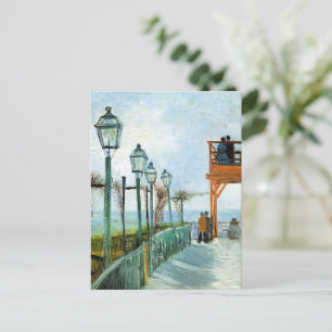 Cartão Postal Vincent van Gogh - Belvedere Overlook Montmarte