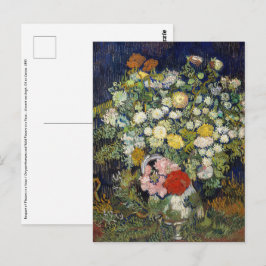 Cartão Postal Vincent van Gogh - Buquê de Flores em um Vase