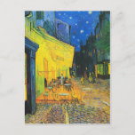 Cartão Postal Vincent Van Gogh Cafe Terrace À Noite Em Belas Art<br><div class="desc">Vincent Van Gogh Cafe Terrace Na Noite Cartão Postal De Arte Bons</div>