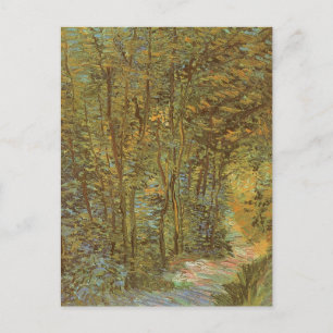 Cartão Postal Vincent van Gogh - Caminho no Bosque