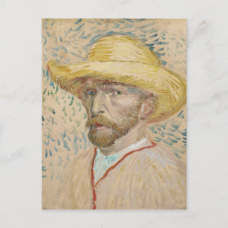 Cartão Postal Vincent van Gogh, Cartão-postal autorretrato