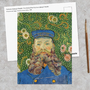 Cartão Postal Vincent Van Gogh - Carteiro Joseph Roulin