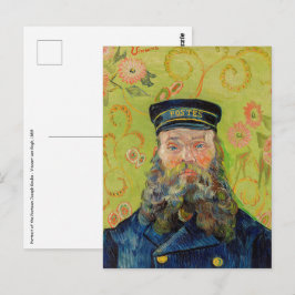 Cartão Postal Vincent Van Gogh - Carteiro Joseph Roulin