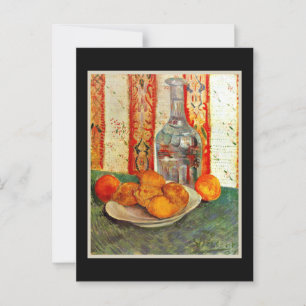 Cartão Postal Vincent van Gogh, Decanter e Lemons