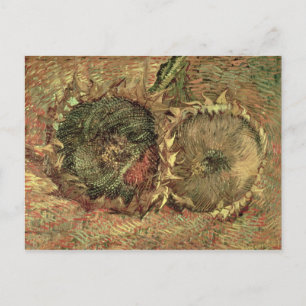 Cartão Postal Vincent van Gogh   Dois Girassóis Cortados, 1887