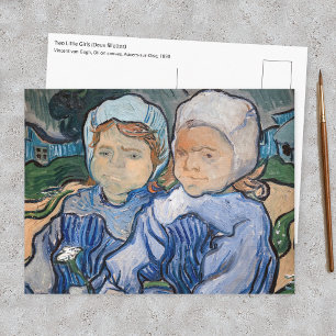 Cartão Postal Vincent van Gogh - Duas Meninas