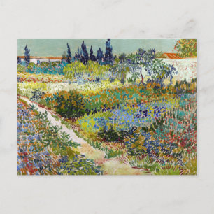 Cartão Postal Vincent van Gogh Garden em Arles