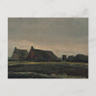 Cartão Postal vincent van gogh - hutten