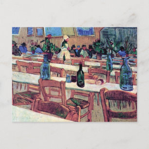 Cartão Postal Vincent Van Gogh - Interior de Restaurante