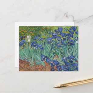 Cartão Postal Vincent Van Gogh, irlandeses, Les Iris